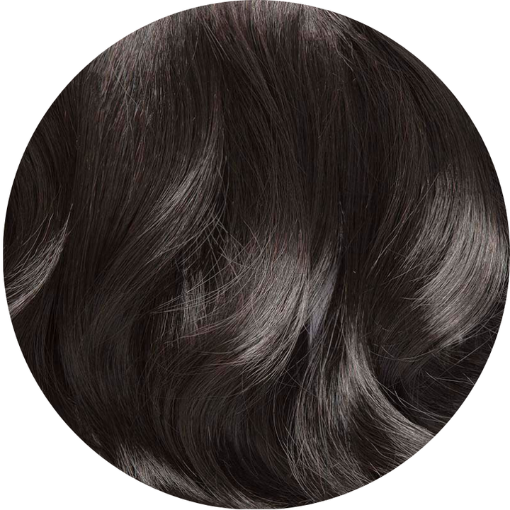 #1B Off-Black Seamless Tape In Hair Extensions