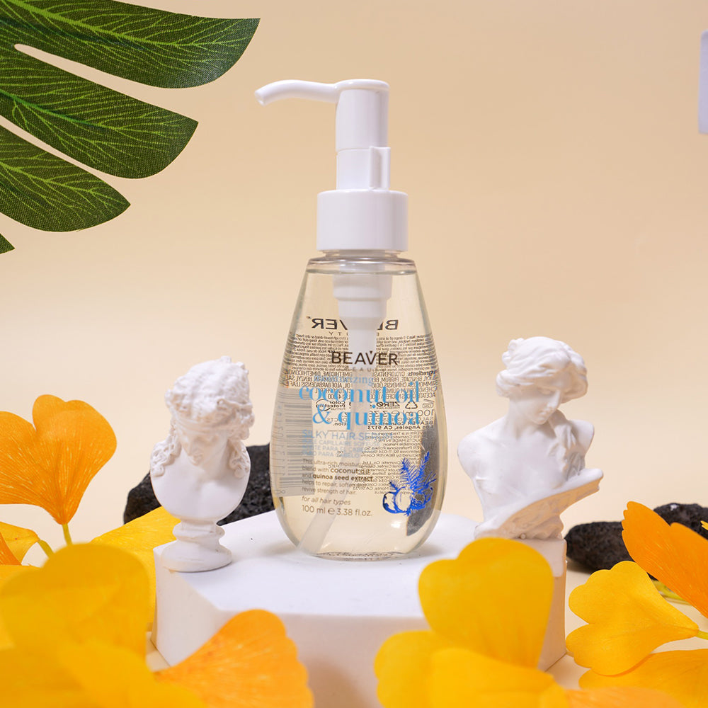Beaver Coconut Oil And Quinoa Moisturising Hair Serum