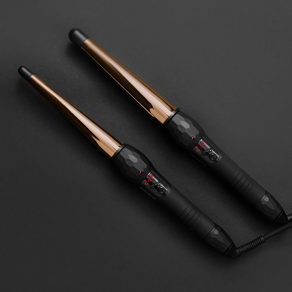 Silver Bullet Fastlane Titanium Rose Gold Large Conical Curling Iron