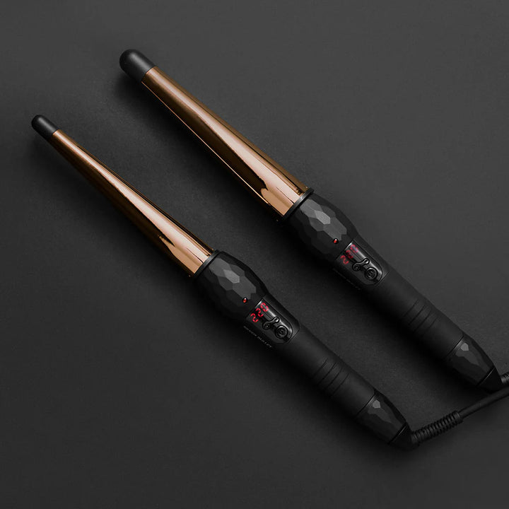 Silver Bullet Fastlane Titanium Rose Gold Large Conical Curling Iron