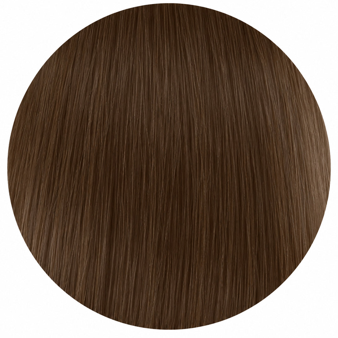 #3 Toasted Chestnut Tape Weft Hair Extensions