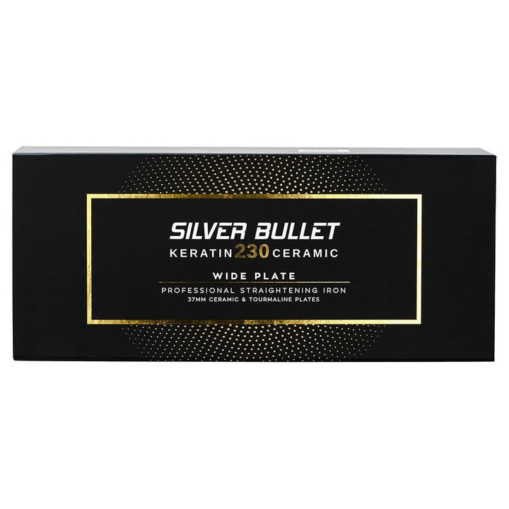 Silver Bullet Keratin 230 Ceramic Tourmaline Wide Plate Hair Straightener