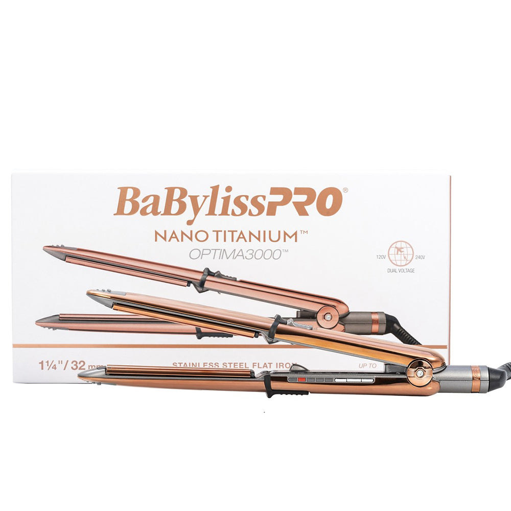BaBylissPRO Nano Titanium Optima 3000 Hair Straightener