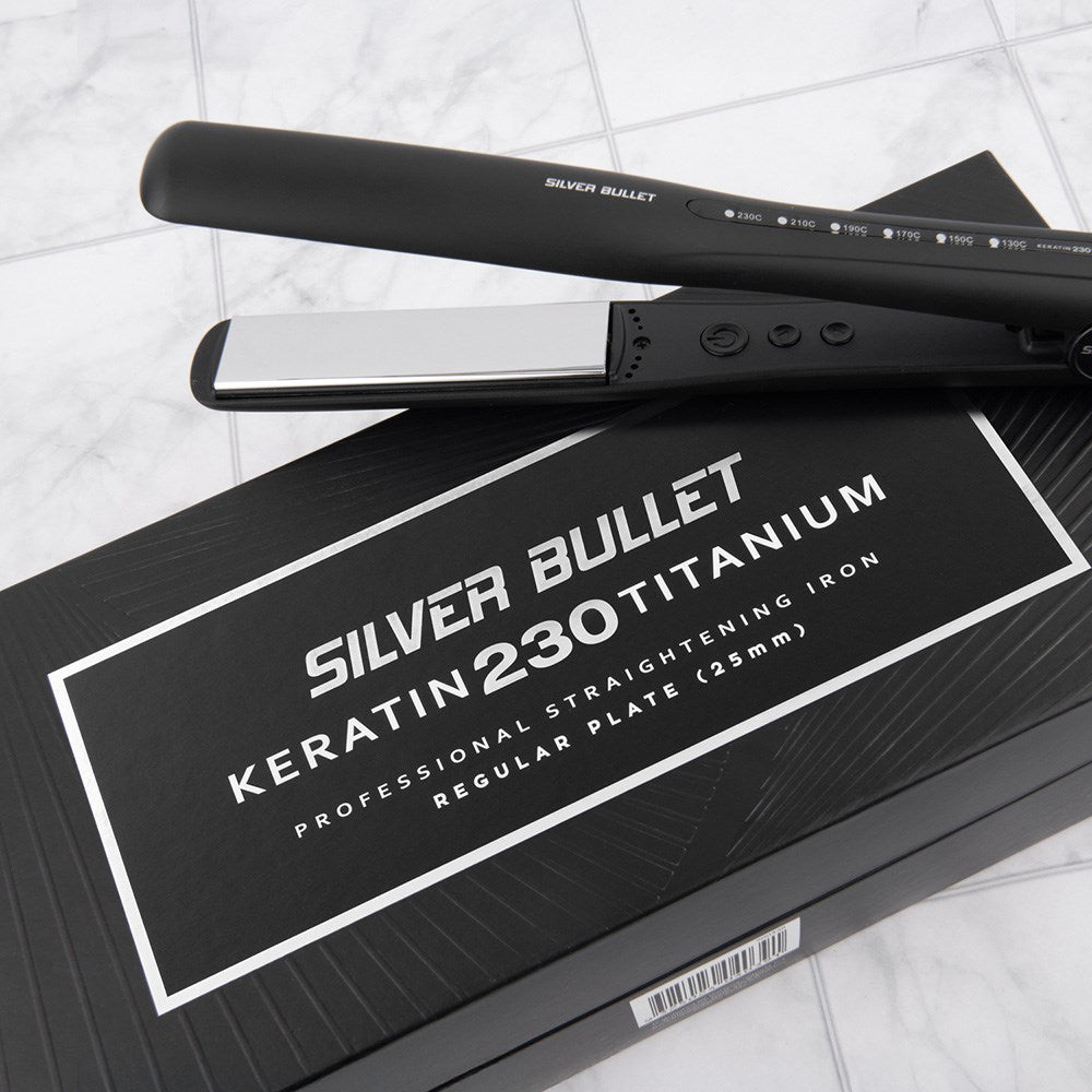 Silver Bullet Mini Hair Straightener Black