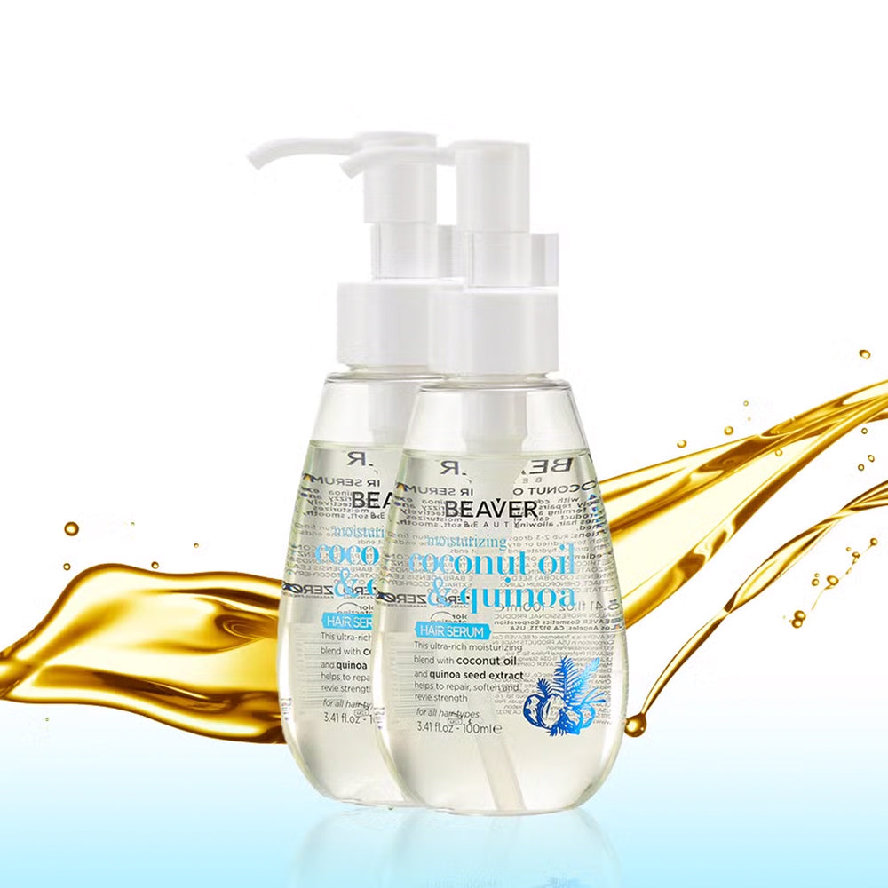 Beaver Coconut Oil And Quinoa Moisturising Hair Serum