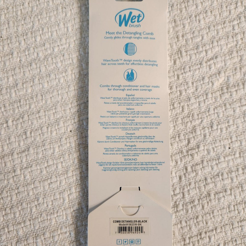 WetBrush Detangling Comb Black