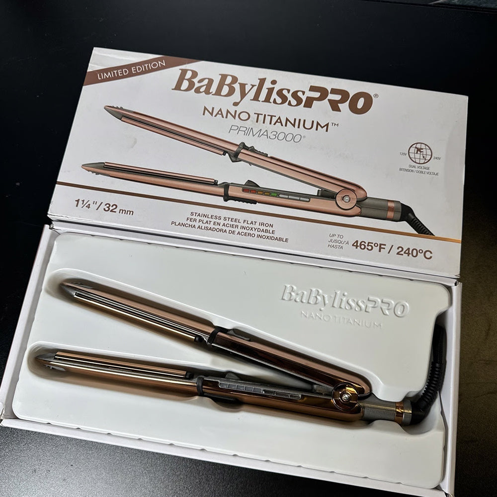 BaBylissPRO Nano Titanium Optima 3000 Hair Straightener