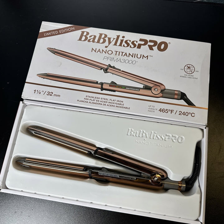 BaBylissPRO Nano Titanium Optima 3000 Hair Straightener