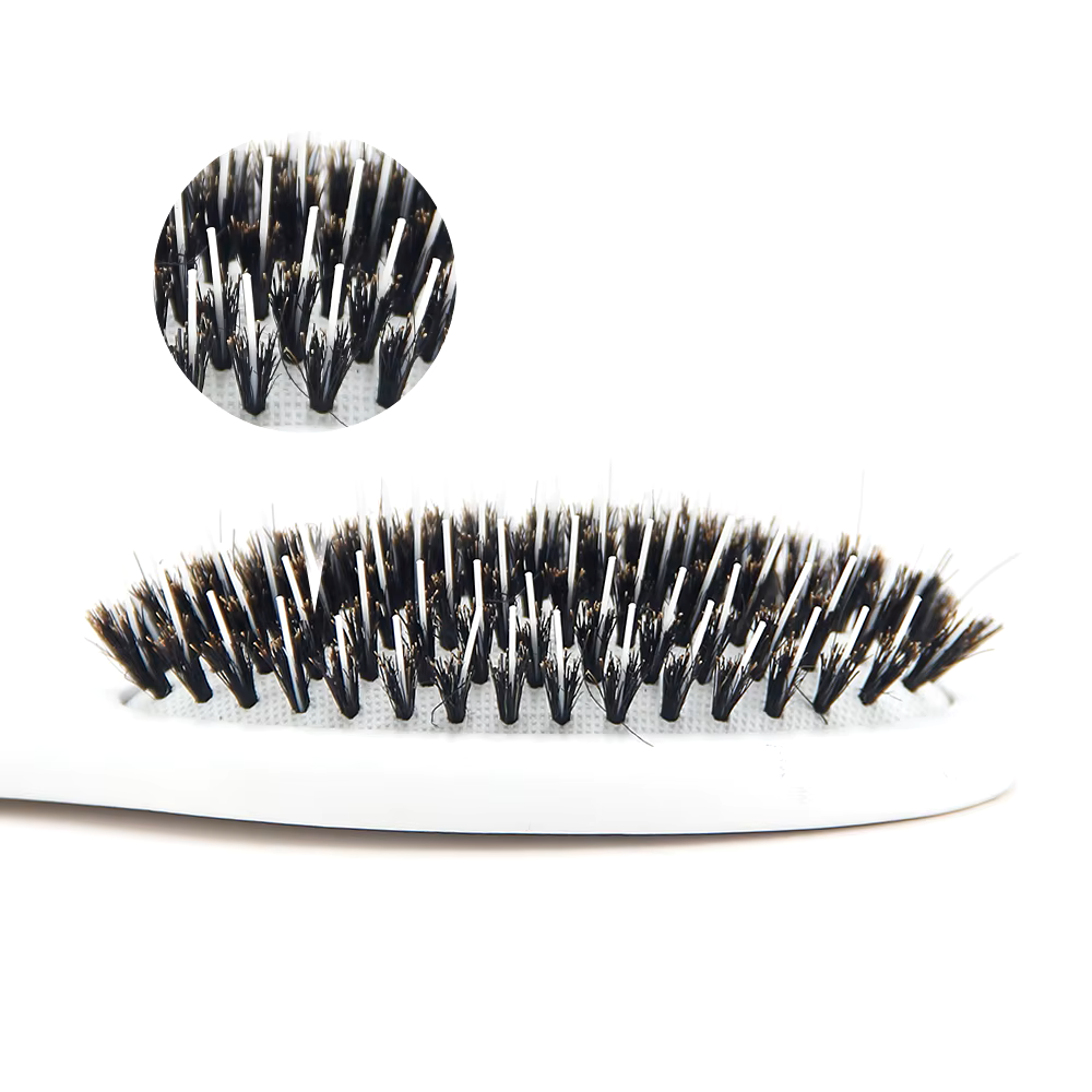 ADORE Bamboo Boar Bristle Detangling Hair Extension Brush