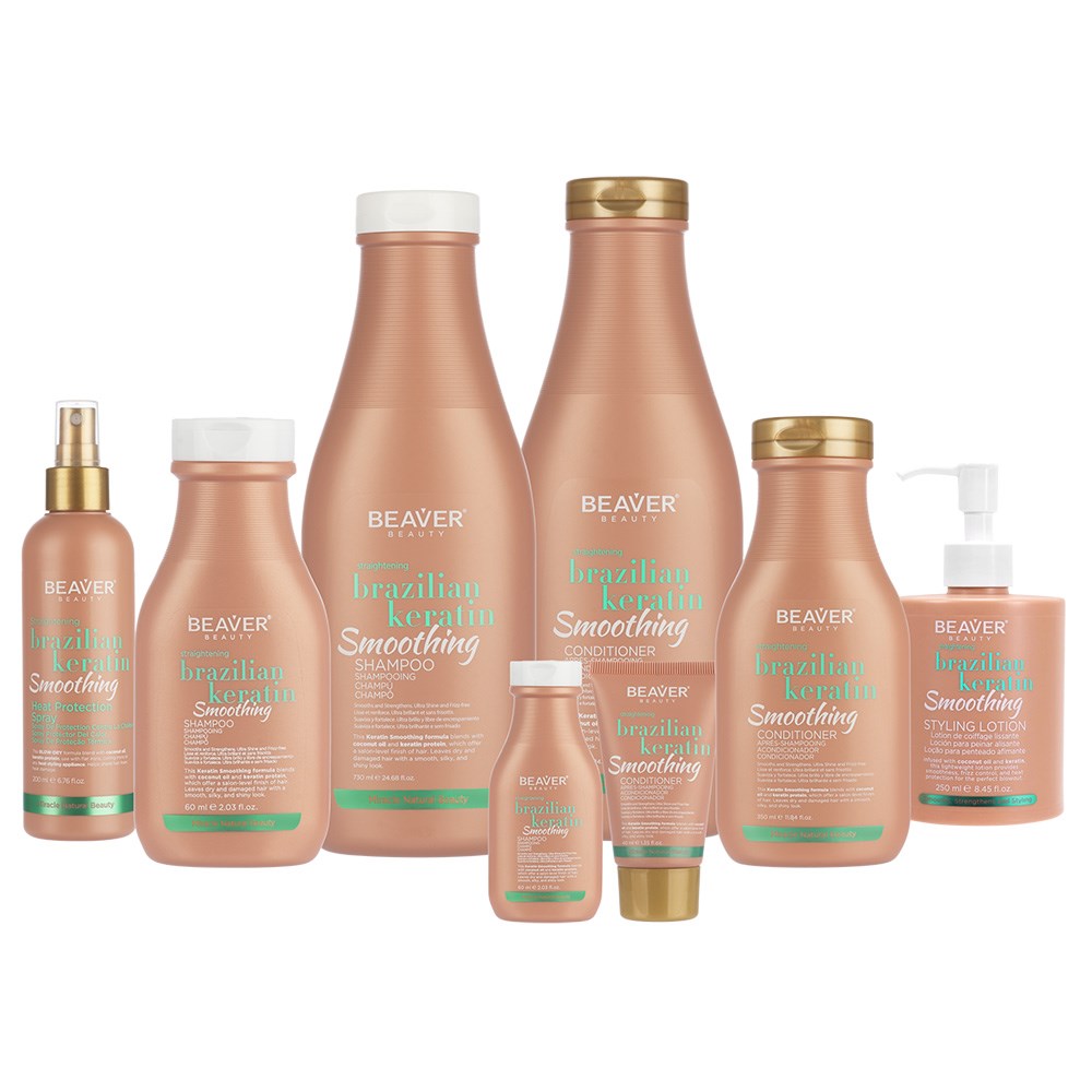 Beaver Brazilian Keratin Smoothing Hair Oil
