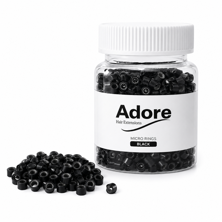 ADORE Premium Silicone-Lined Micro Rings (1000 Pieces)