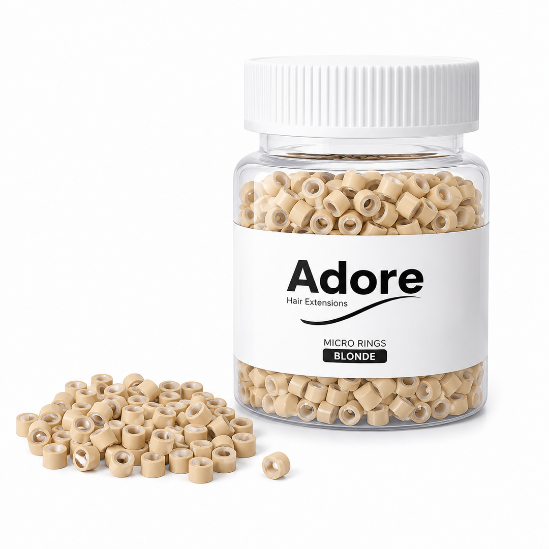 ADORE Premium Silicone-Lined Micro Rings (1000 Pieces)