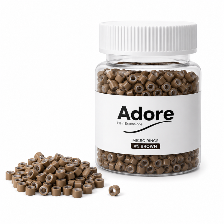 ADORE Premium Silicone-Lined Micro Rings (1000 Pieces)