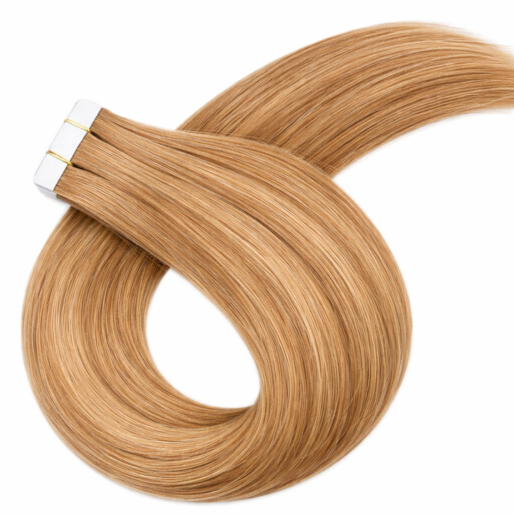 #Butterscotch Seamless Tape In Hair Extensions
