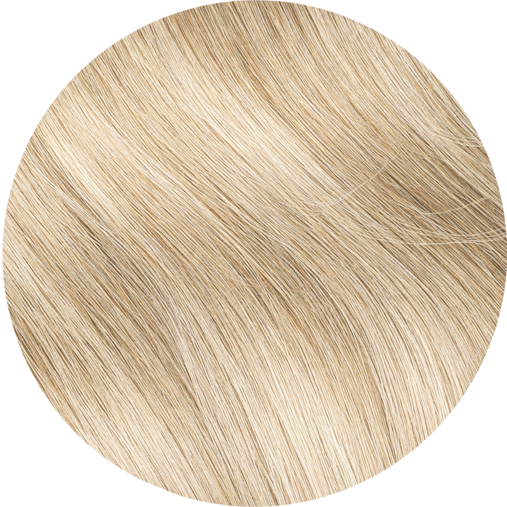 #Teddy Bear Blonde Tape Weft Hair Extensions
