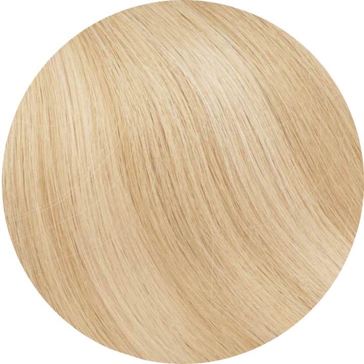 #Buttery Blonde Tape Weft Hair Extensions